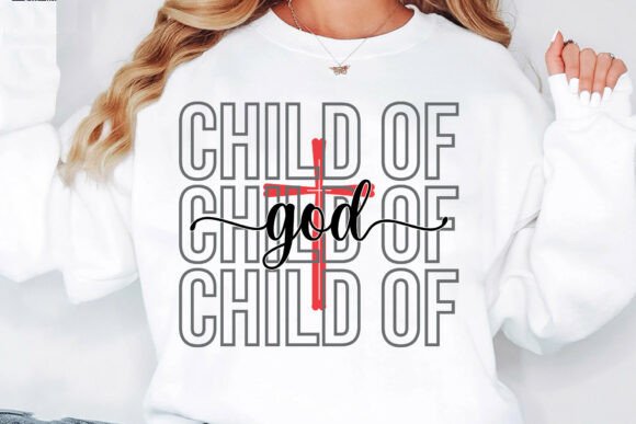 Child of God SVG & PNG for T-Shirt Designs