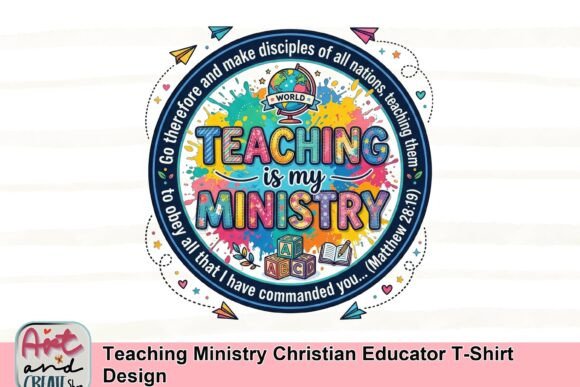 Teaching Ministry T-Shirt Design for Real Publishing